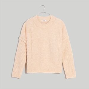 NWT - Madewell Cableknit “Havener” Pullover Sweater - size small